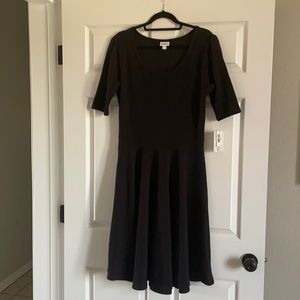 Black Lularoe XL Nicole dress
